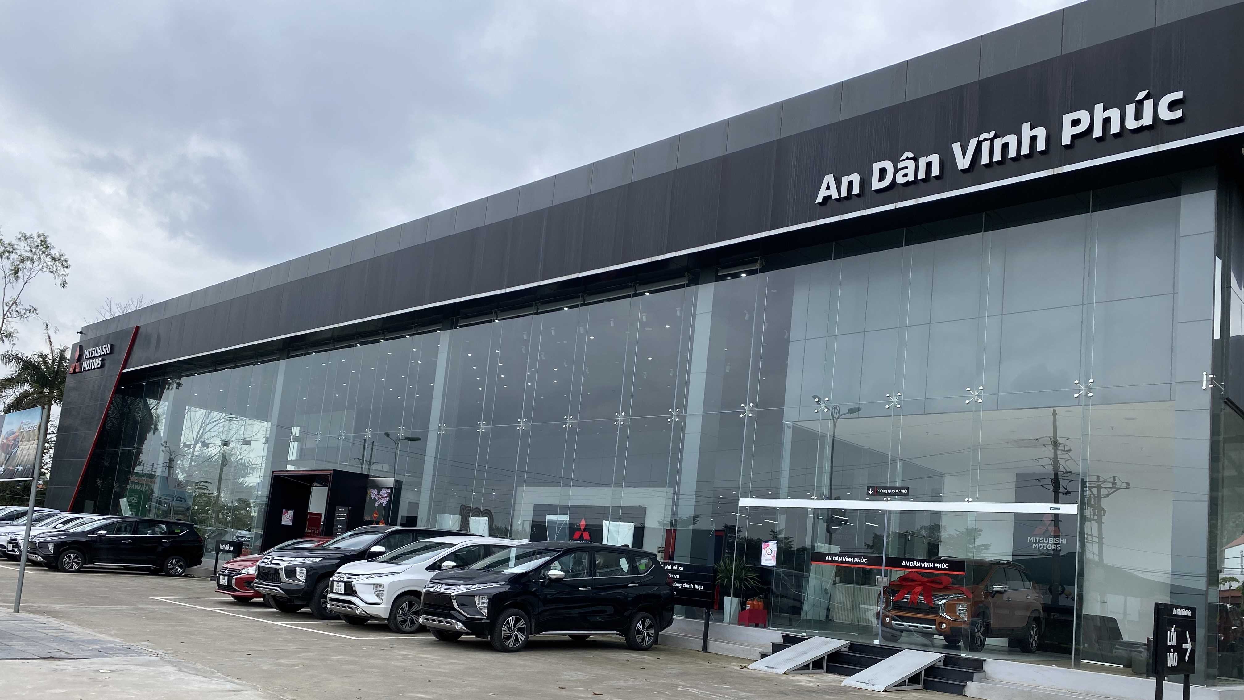 Vĩnh Phúc: Đại lý Mitsubishi An Dân